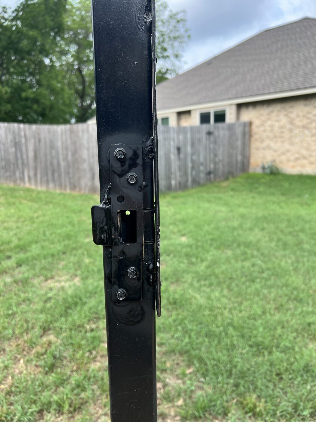 Gate latch - After